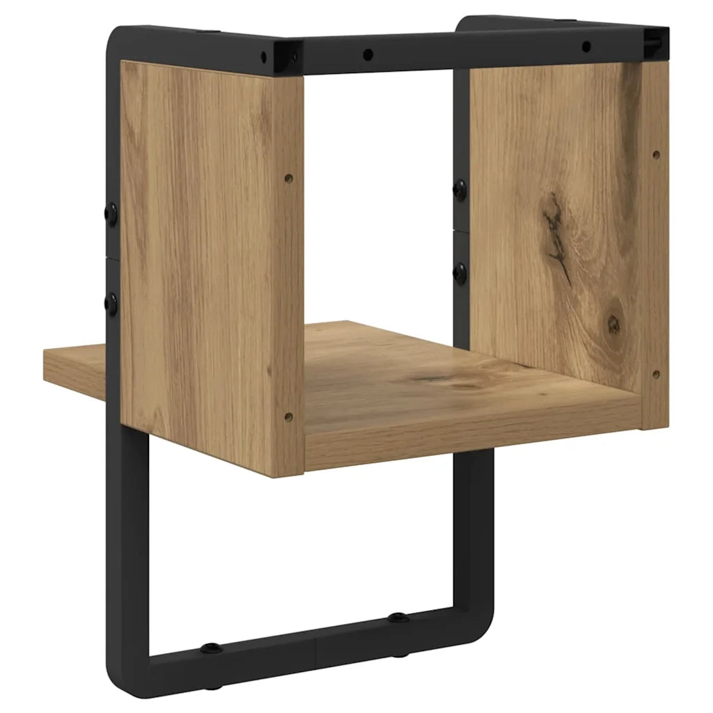 Scaffale da parete Rovere Artigianale 20 x 25 x 30 cm 893635