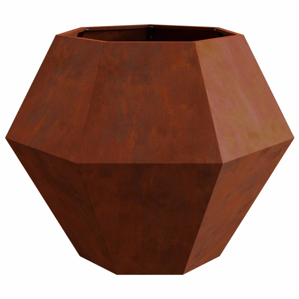 Fioriera | Cassetta per fiori | Vaso Ruggine 100 x 100 x 80 cm