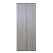 Armadio 2 Ante 6 Ripiani 72,3x36x177,1 cm in Truciolare Nobilitato Olmo