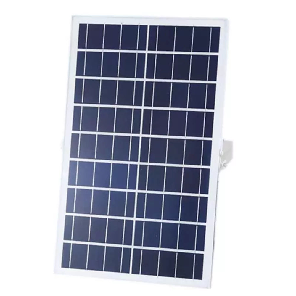 Proiettore led ad energia solare con pannello solare con telecomando luce fredda *** potenza 16w, confezione 1