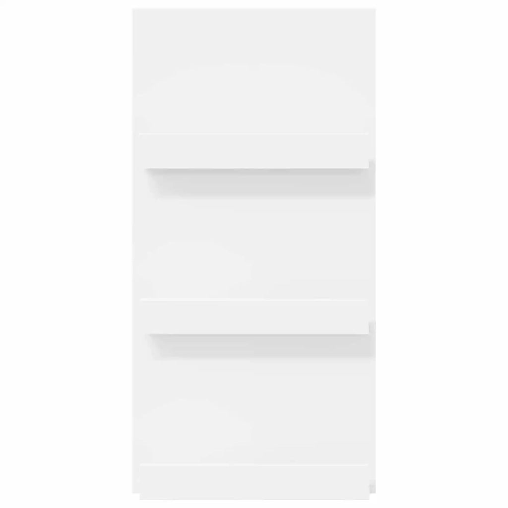 Scaffale per riviste con lo scaffale Bianco 51 x 11 x 102 cm 899503