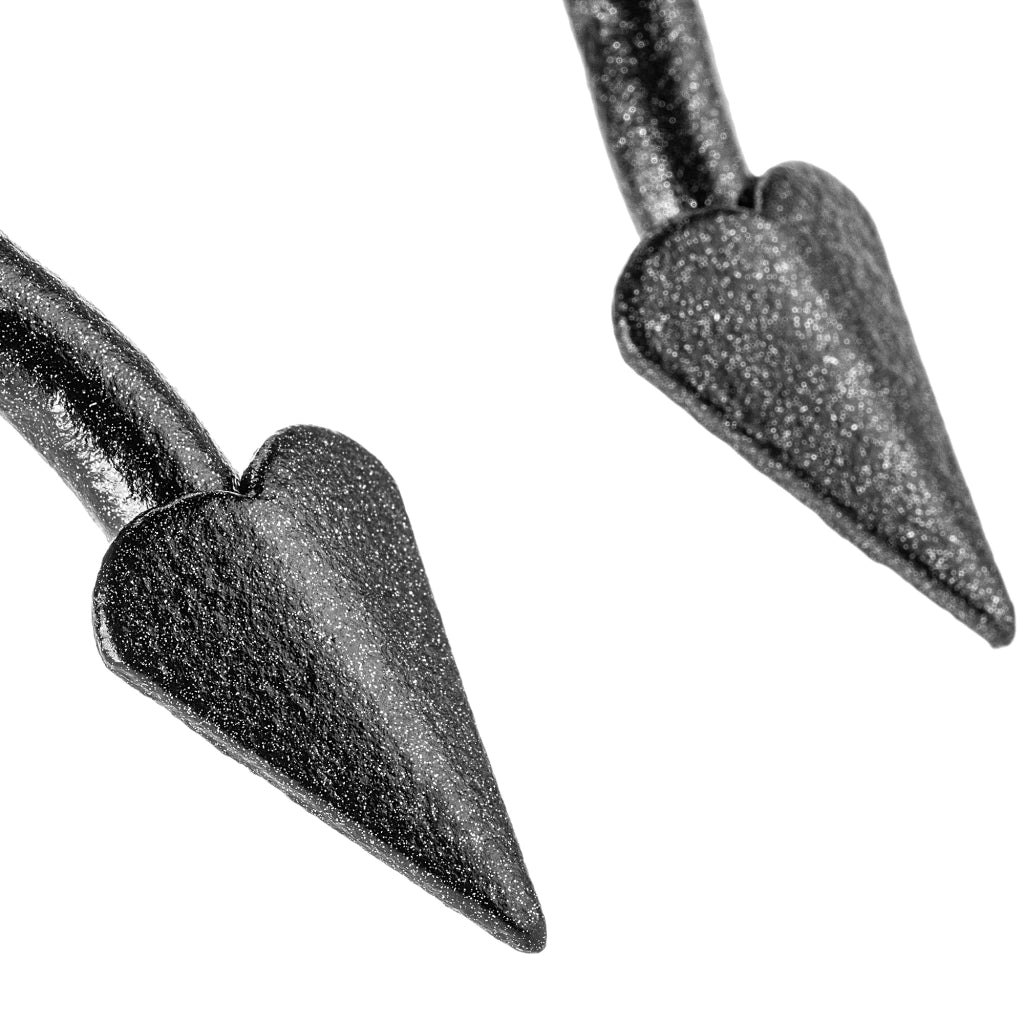Aeratore da giardino KADAX con ganci in acciaio a 2 denti