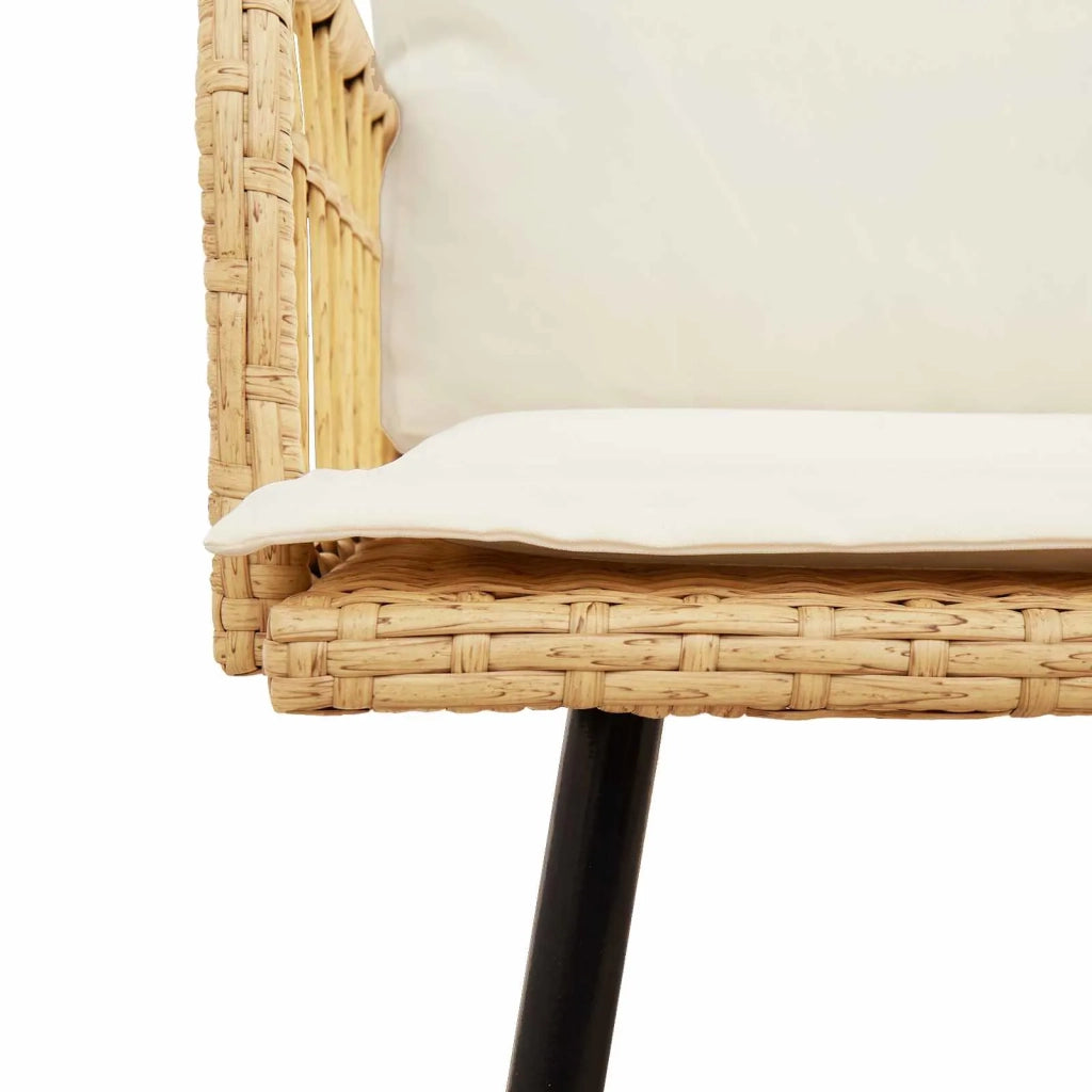 Divano con cuscino-Sofa con cuscino-Divanetto Marrone x Metallo