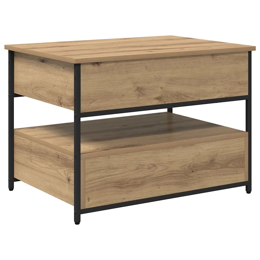 Tavolino da salotto Rovere artigianale 70 x 50 x 54.5 cm 883049