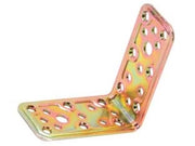 PIASTRA DI GIUNZIONE PESANTE AD ANGOLO LARGHEZZA  MM.40 ART.746- - mm.60x60x40 - spessore mm.2,2 - 50 pezzi ALDEGHI