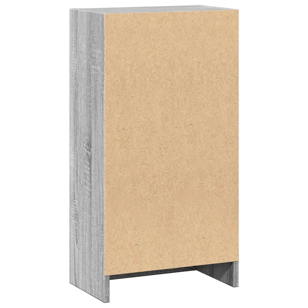 Libreria Grigio Sonoma 40x24x76 cm in Truciolato 857770