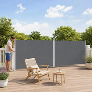 Extendable Side Awning, Anthracite, 200x1000 Cm