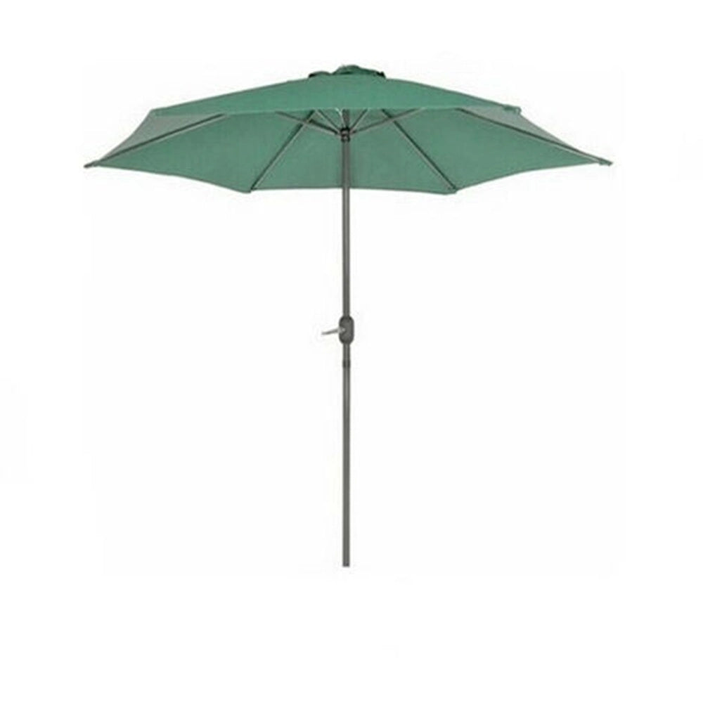 Trade Shop - Ombrellone Da Giardino Gazebo In Alluminio Ombrello Parasole 247xø300cm Verde 206420 -