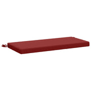 Cuscino per panchina SOEST 100% Poliestere Rosso Vino 948672
