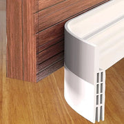 Tappo di silicone per porte, stopper per porte, tappo per porte, contro insetti, sostituzione tappo, resistente all'acqua, bloccatore, isolamento acustico, stopper per porte in silicone, 100 x 5 cm (bianco)