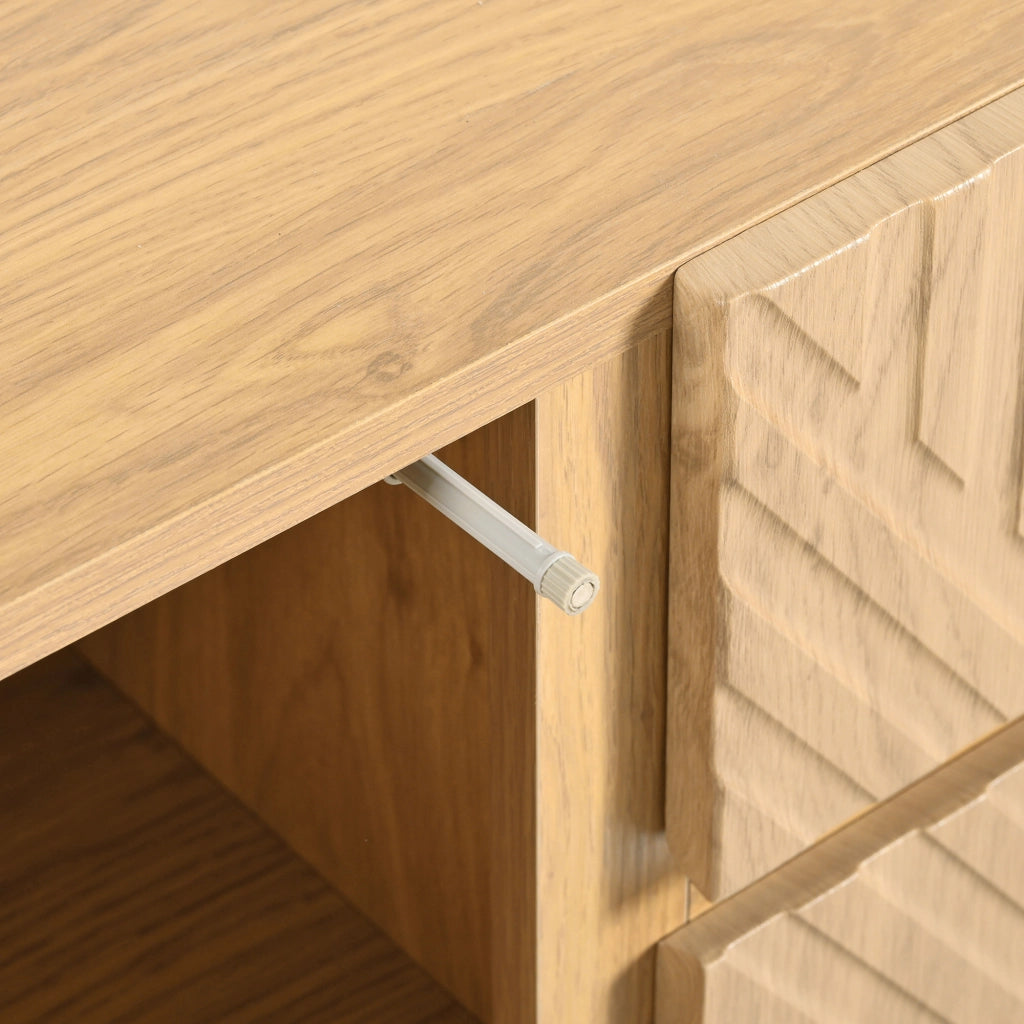 Mobile TV con Ante e Cassetti ¨C MINIMAL ¨C Legno, 140x75x40 cm