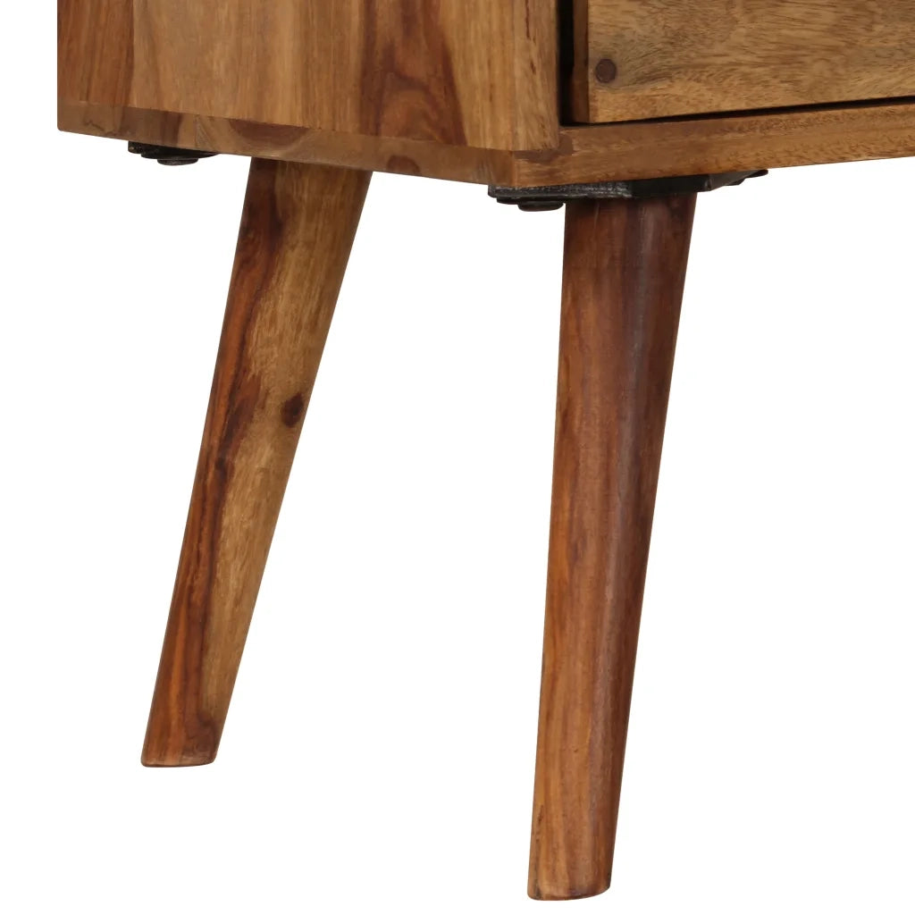 Mobile Porta TV 140x30x40cm in Legno Massello di Acacia 246224