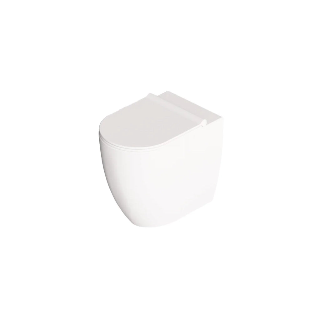 Wc a Terra Senza Brida Alice Ceramica "Form" Bianco Lucido