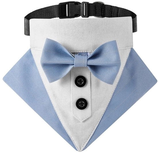 Accessorio per cani stilevole - Adattabile - Bandana per cani - Comfortevole forma - Adatto per occasioni speciali - Materiale respirabile - Collare per cani