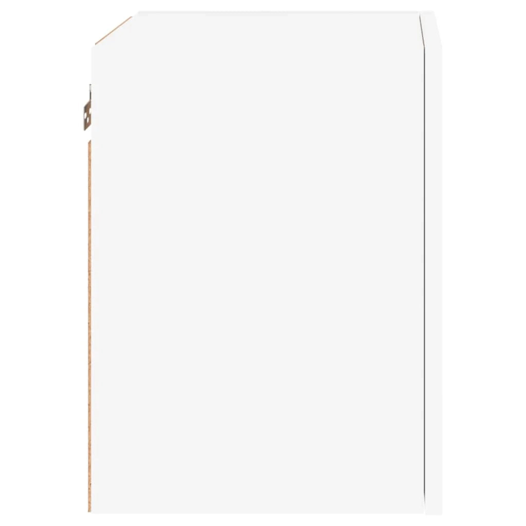 Mobile TV multimediale da parete mensola TV credenza TV per sala da pranzo soggiorno camera da letto 2 pezzi 40,5 x 30 x 40 cm legno ingegnerizzato bianco 02_0028915