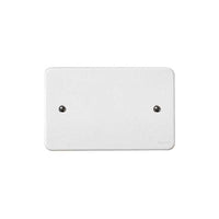 02653 Coperchio Rettangolare con Viti 3 Moduli Bianco