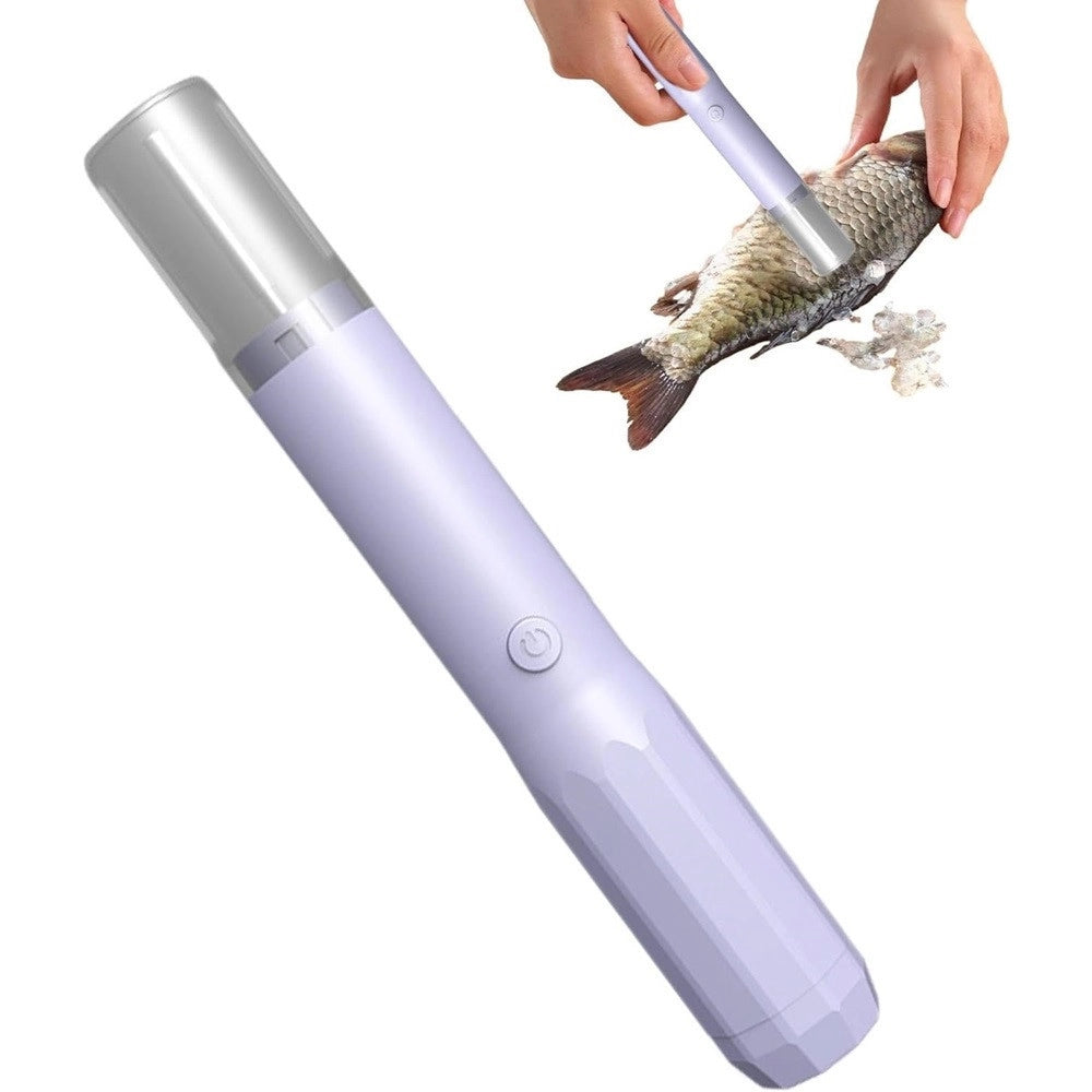 Trade Shop - Raschietto Disincrostante Elettrico Per Squame Pesce Strumento Per Raschiare Portatile -
