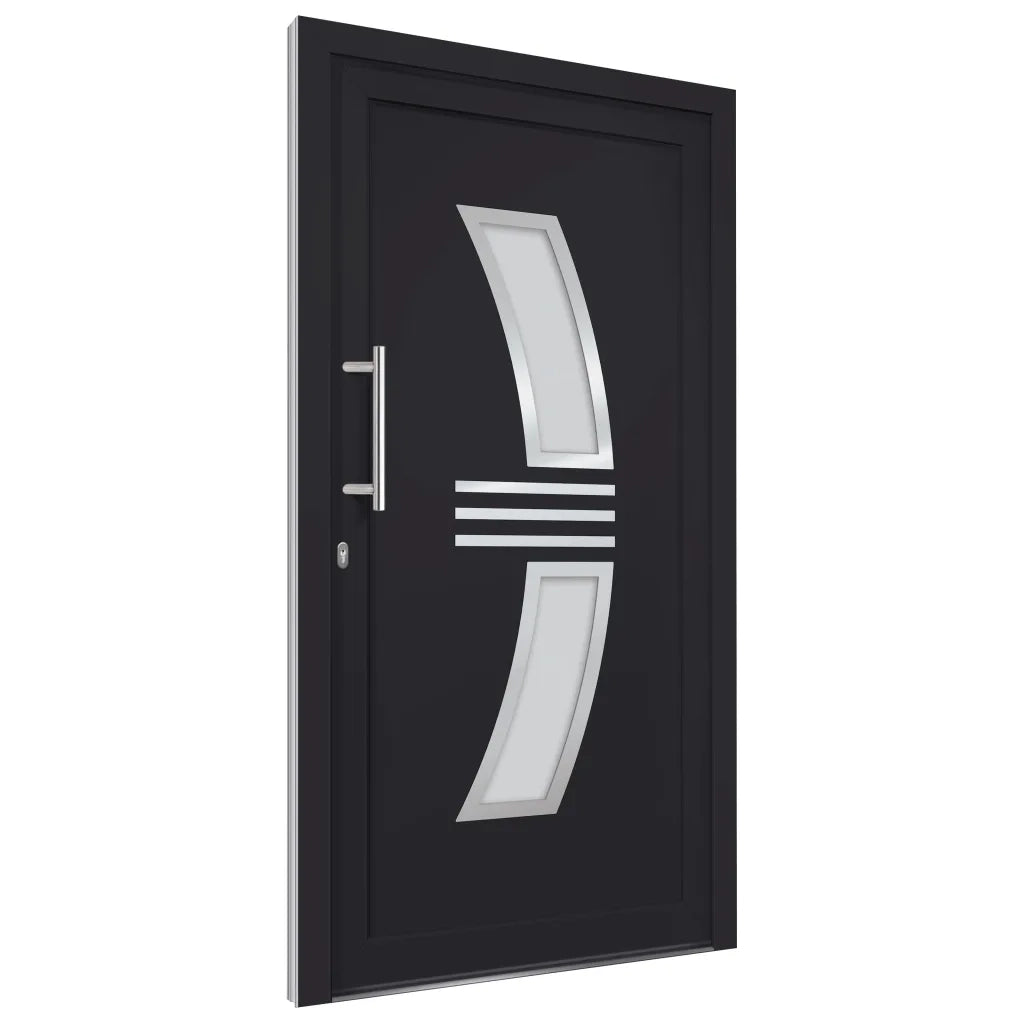 Porta di Ingresso Antracite 108x200 cm cod mxl 78500