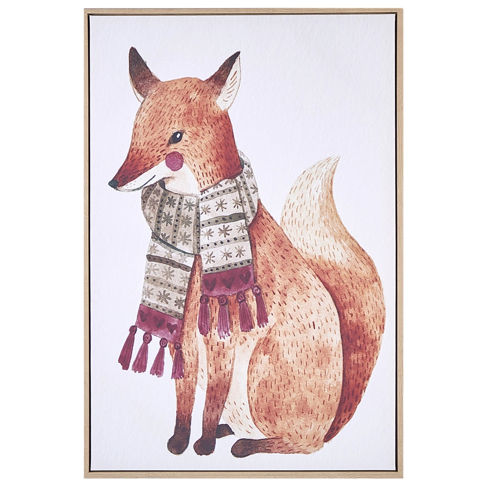 Stampa artistica su tela Multicolore 93 x 63 cm Glam Lady Poliestere e MDF Modern