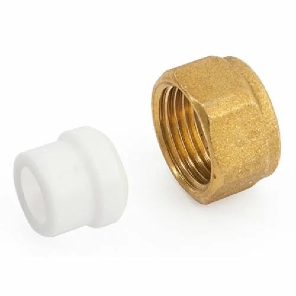 Dado + monocono teflon per tubo rame d.14 b08x9xwlgd