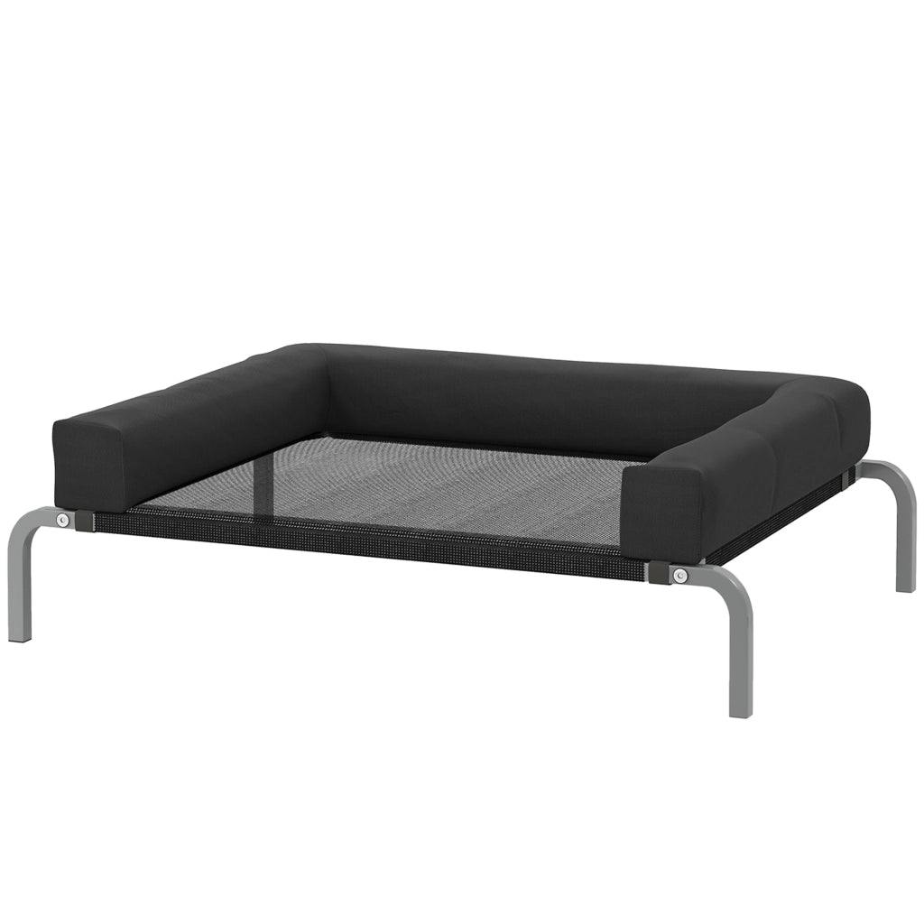 Letto per Cane Raffrescante ¨C zephmum ¨C Nero 90x65x30 cm