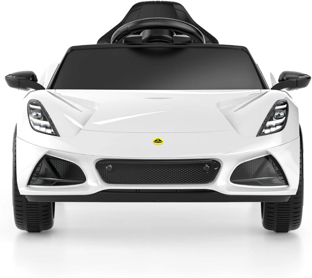 Macchina Elettrica per Bambini Licenza Ufficiale Lotus Emira 12V 4,5Ah Bianco
