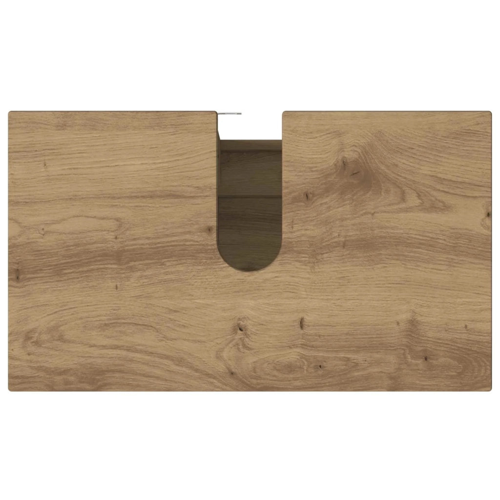 Mobiletto da bagno Rovere Artigianale 60 x 35 x 60 cm
