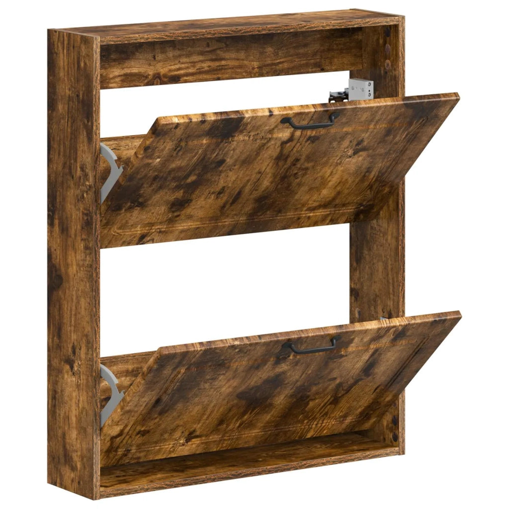 Mobiletto per Scarpe da Muro UTRECHT 71 x 17 x 86 cm 897740