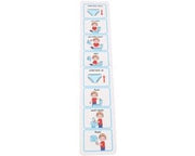 Schema di Igiene Visivo - Adatto per l'Autismo - ADHD - Indipendenza Aumentata - Materiale PVC