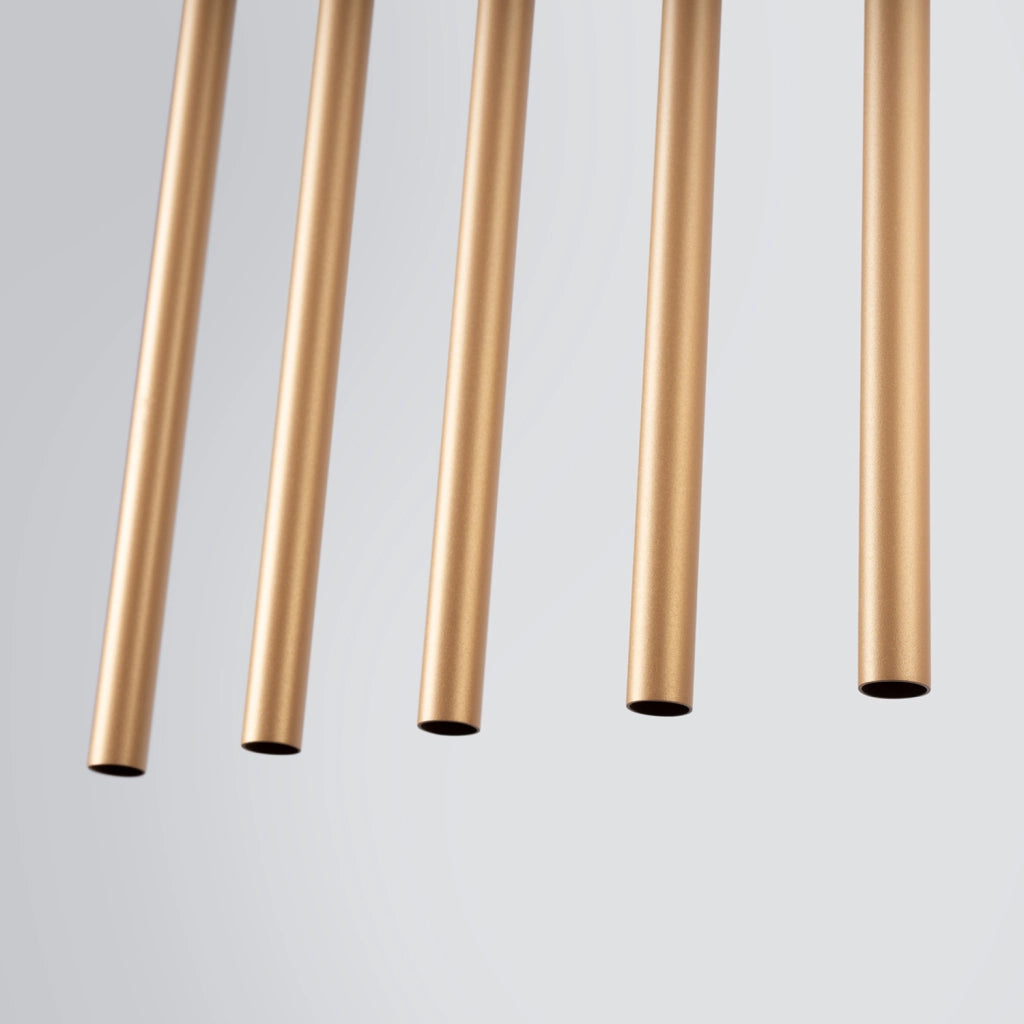 Lampada sospensione Velino ottone 5 luci G9 Pure Lume