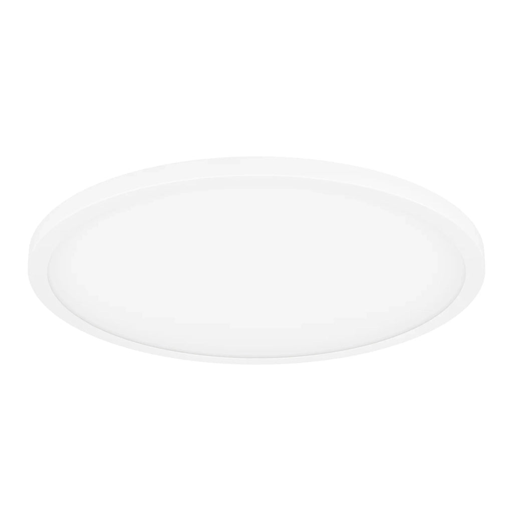 Plafoniera Moderna Sarsina-Z Alluminio Bianco Luce Led Integrato 33,5W