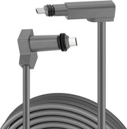 Cavo Starlink per Sostituzione Satellitare di Seconda Generazione 1200 Mbps IP68 Resistente all'Acqua - Estensione per Antenna Satellitare Rettilinea V2 - 16FT (5M)