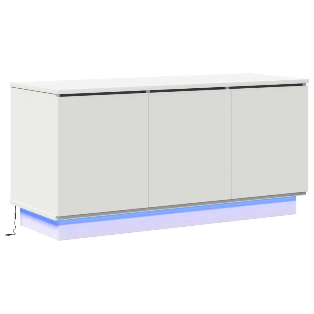 Mobile TV Bianco 100 x 38 x 49 cm Legno multistrato 869666