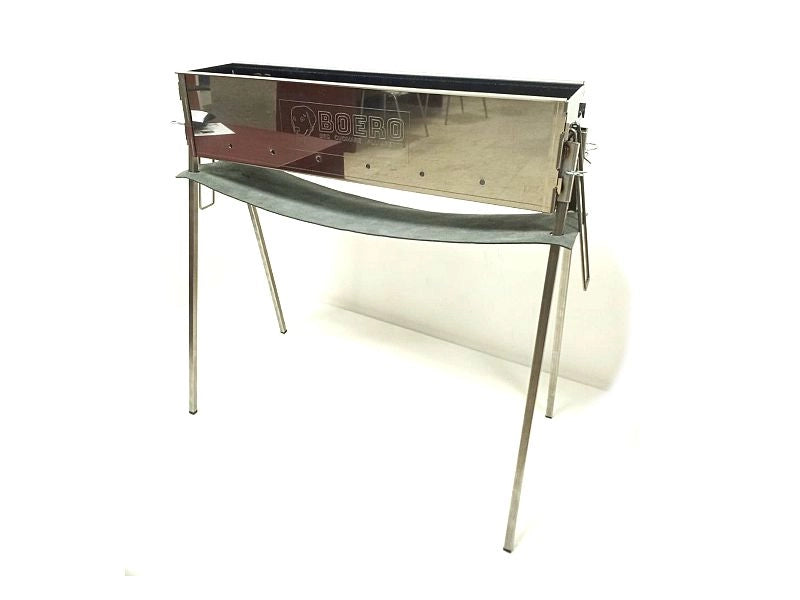 Fornacella portatile e smontabile per arrosticini Boero 50 in acciaio inox