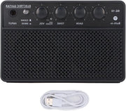 Amplificatore portatile 10W per chitarra con ingresso per cuffie