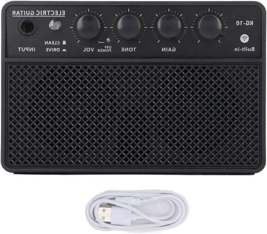 Amplificatore portatile 10W per chitarra con ingresso per cuffie