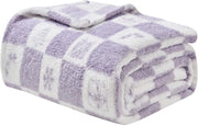 Cadeaudeken Fluffy Sherpa, Decongestionante caldo soffice deken in lana e fleecce, 130 x 150 cm
