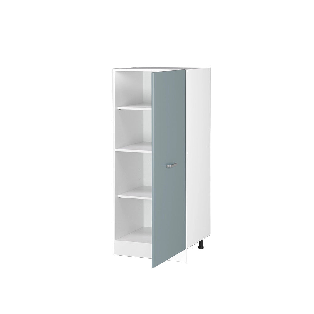 Vicco Dispensa universale Grigio-blu 60 cm con ripiani aperti e anta