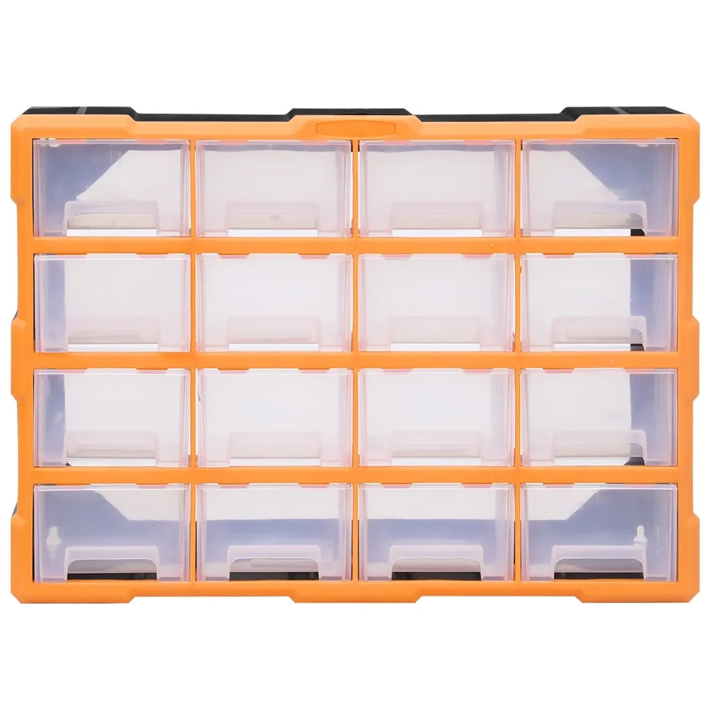 Mobile Contenitore con 16 Cassetti Medi 52x16x37 cm CFW1249931