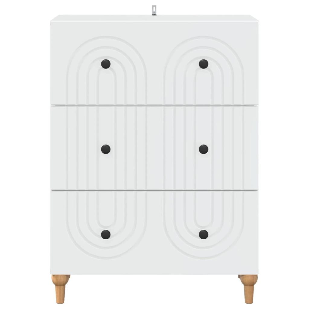 Mobile con Cassetti Bianco 66 x 34,5 x 90 cm 894145