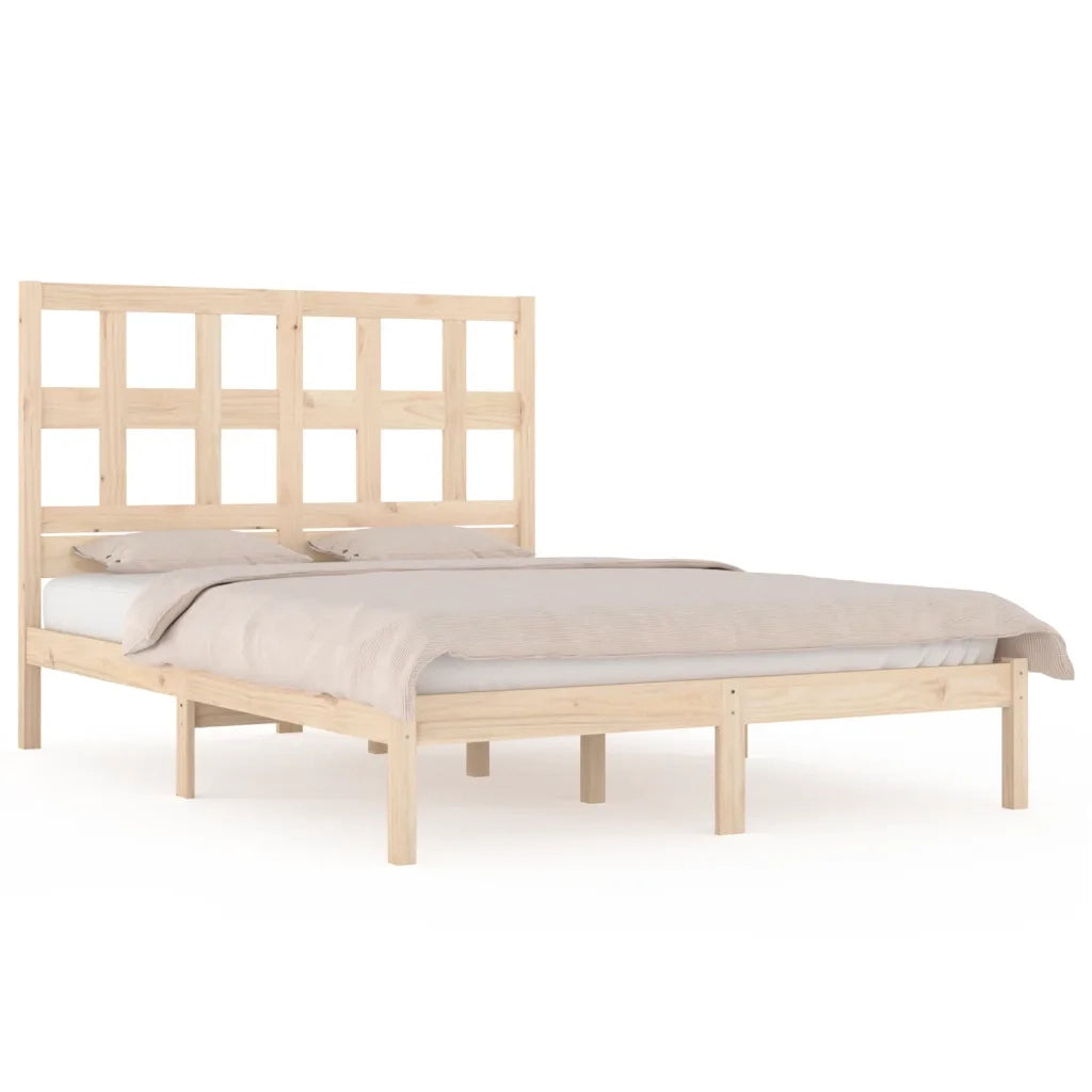 Giroletto senza Materasso-Struttura Letto 120x190 cm in Legno Massello di Pino 777234