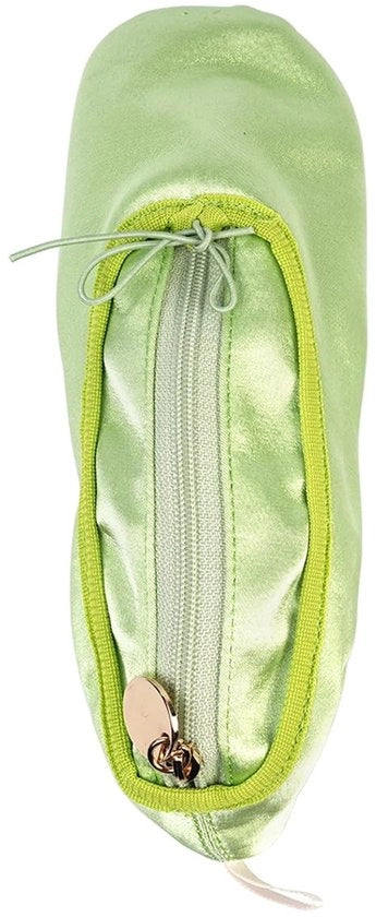 Portatile borsa per matite - etui multifunzionale - design scarpe da balletto - organizzatore per studenti e ufficio - ideale per viaggiatori