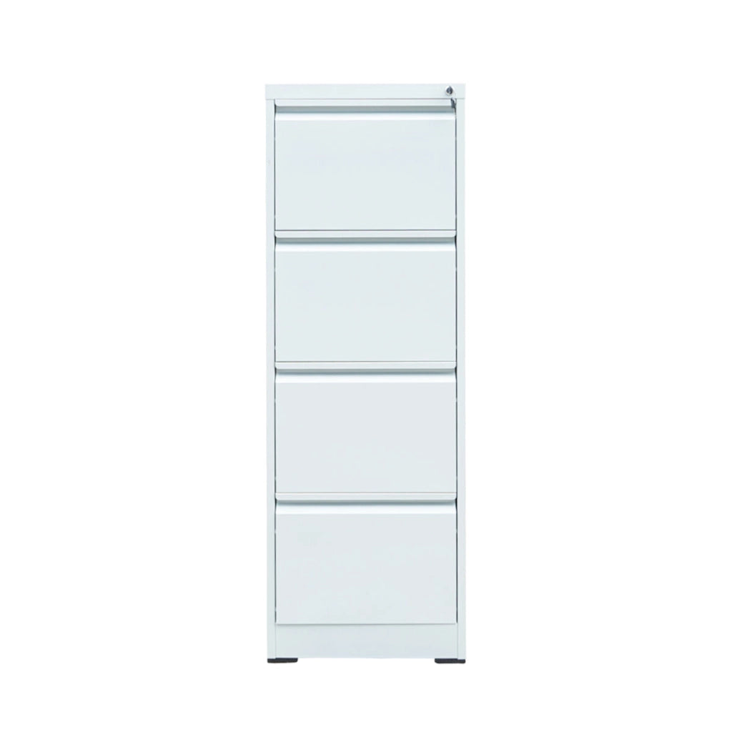 Classificatore metallico a 4 cassetti – 1337×462×620 mm, RAL 7035 Breckner Germany