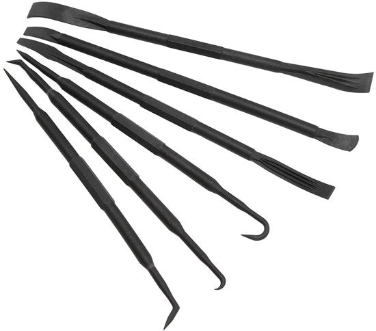 Kit di Wrikstang - 6 Pezzi - Costruzione in ABS - Verniciatura in Ossido di Carbone - Attrezzo Sostenibile - Leggero e Resistente - Pala di Scavo