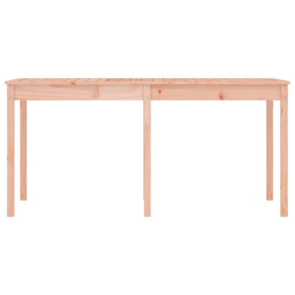 Tavolo da Giardino 159,5x82,5x76cm in Legno Massello di Douglas 823981