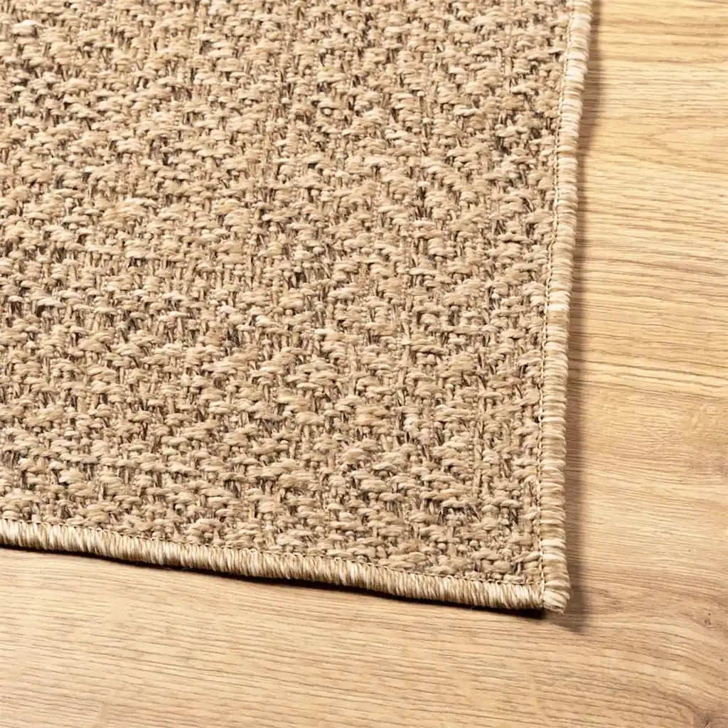 Tappeto ZIZUR 140x200 cm Aspetto Iuta per Interni ed Esterni 364832