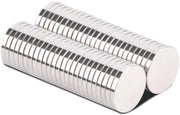 Magnetici 8x1mm Mini Forti, 50 pezzi Piccola Placca Magnetica, Magnetico Neodymium Magnetici Ronde, Magnetici Acquisto Forti Magnetici per Tabella Magnetica Pannello Magnetico