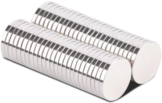 Magnetici 8x1mm Mini Forti, 50 pezzi Piccola Placca Magnetica, Magnetico Neodymium Magnetici Ronde, Magnetici Acquisto Forti Magnetici per Tabella Magnetica Pannello Magnetico