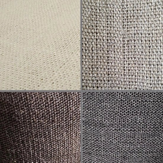 Sisal stoffa per paline e pannelli per tartarughe (diverse lunghezze e colori) (4,5 metri - nero)