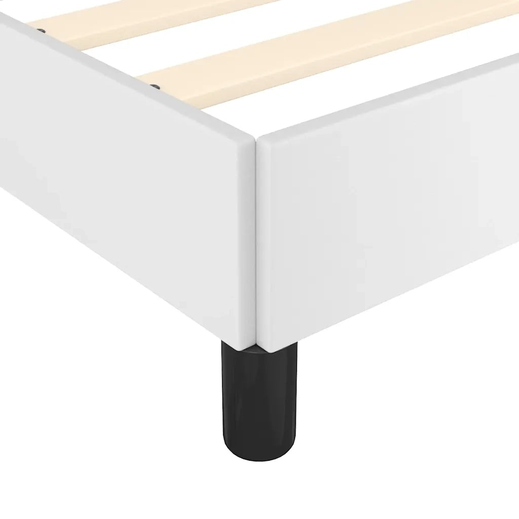 Giroletto con Testiera senza Materasso Bianco 90x190 cm 347472